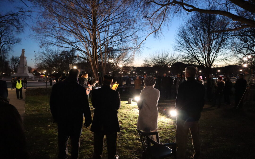 Making peace: remarks at the Faith in Democracy Interfaith Vigil at the US Capitol